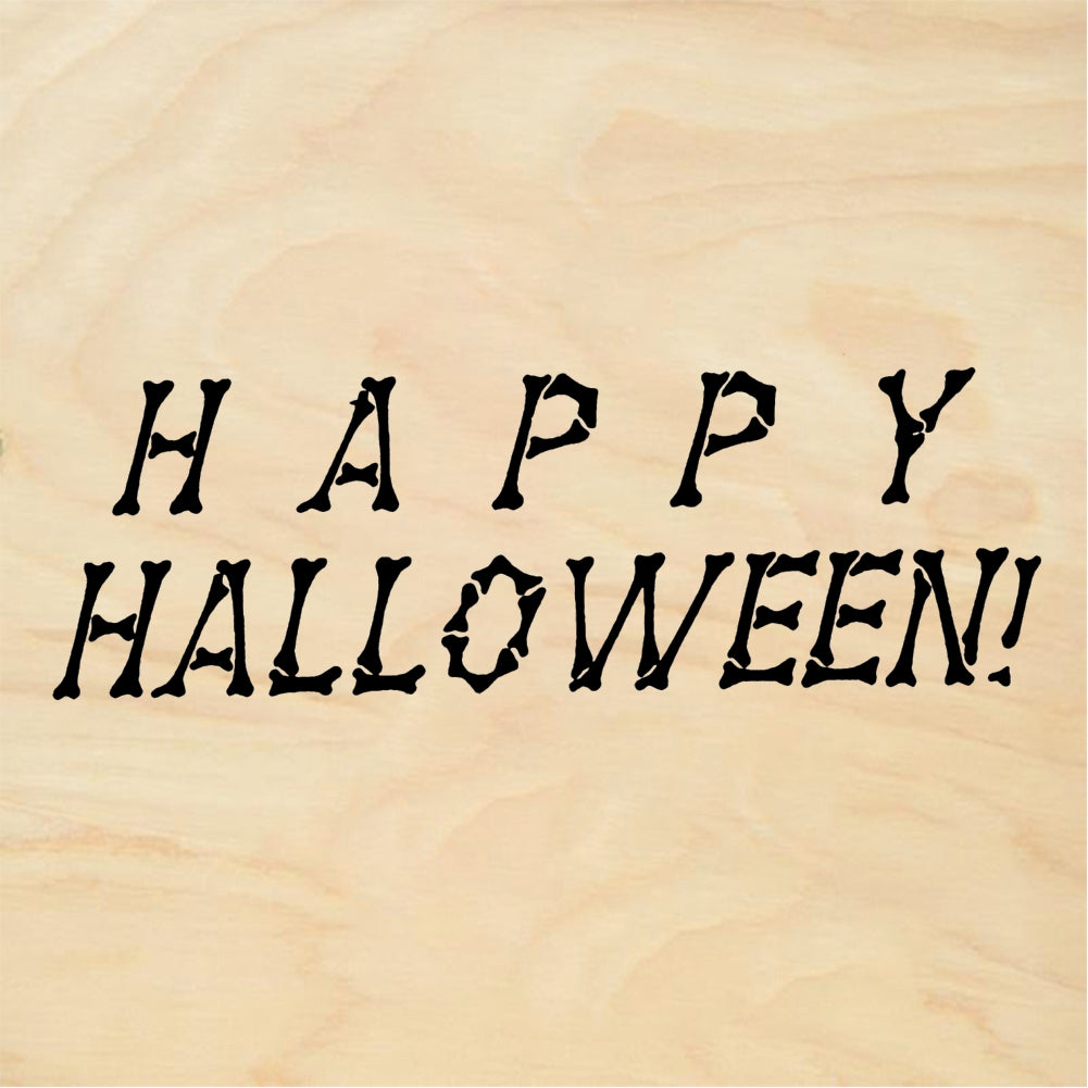 StampaFe Happy Halloween Rubber Art Stamp