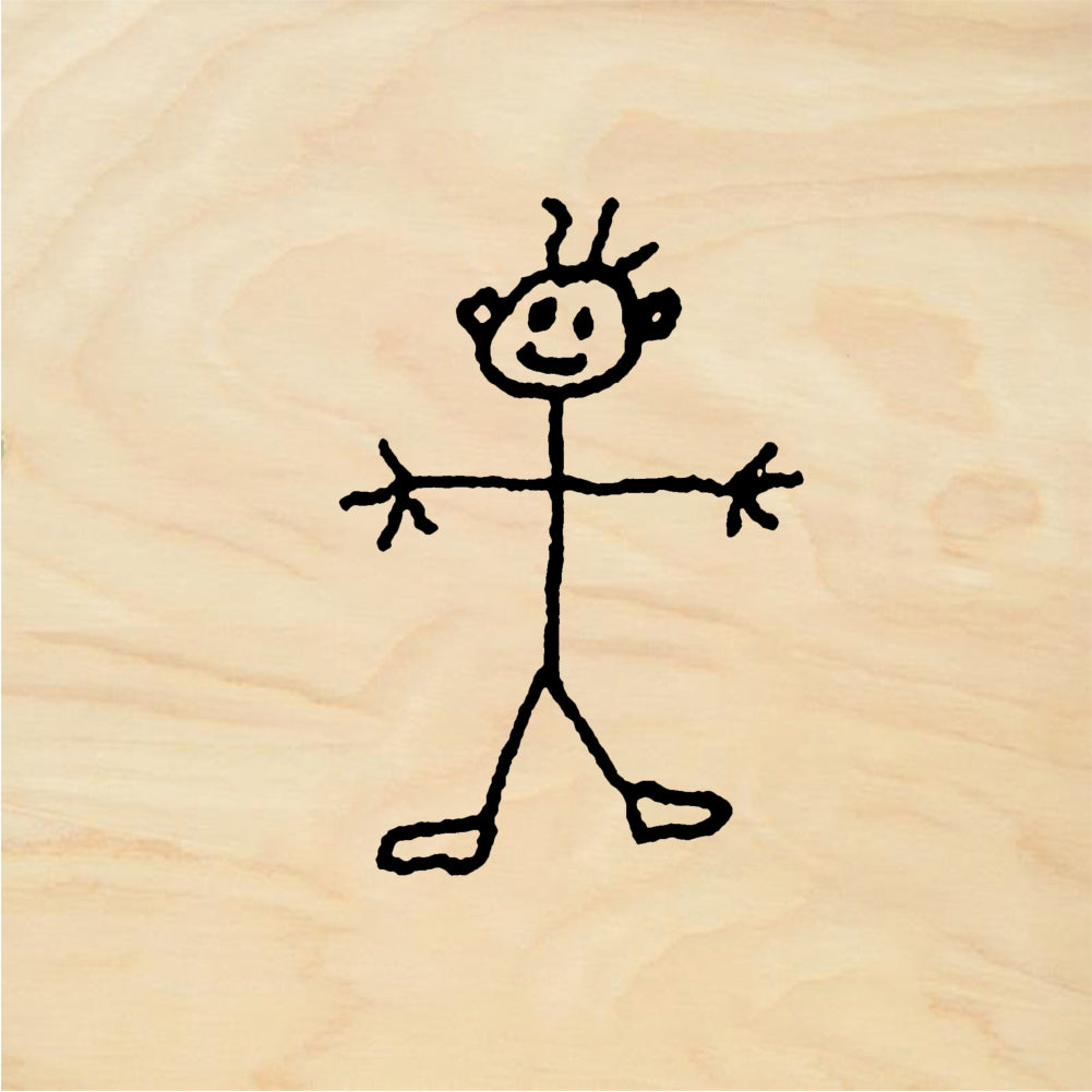 StampaFe Stick Dick - Rubber Stamp 1 x 1.25