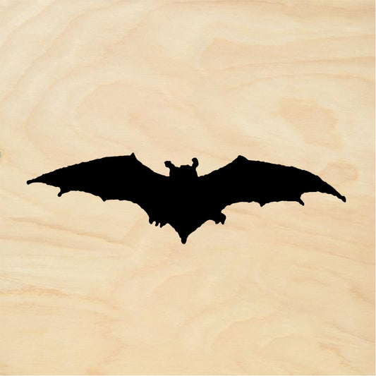 StampaFe Little Bat Silhouette Rubber Stamp 1.25 x 0.5