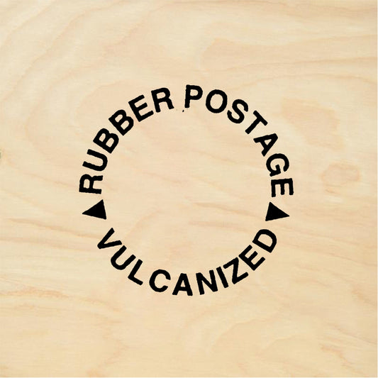 StampaFe A RUBBER POSTAGE, VULCANIZED Rubber Postage - Rubber Stamp 1.25 x 1.25