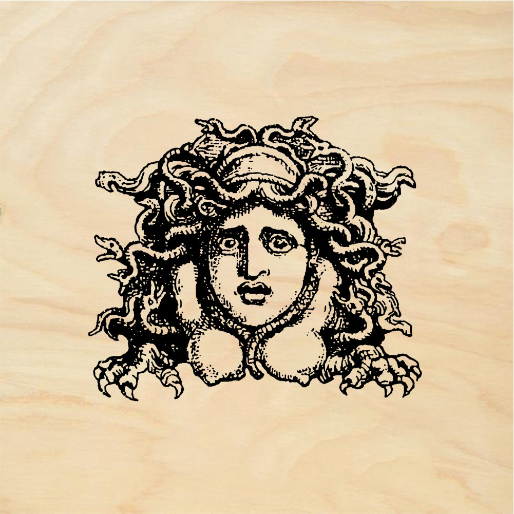 StampaFe Medusa - Rubber Stamp 1.5 x 1.25