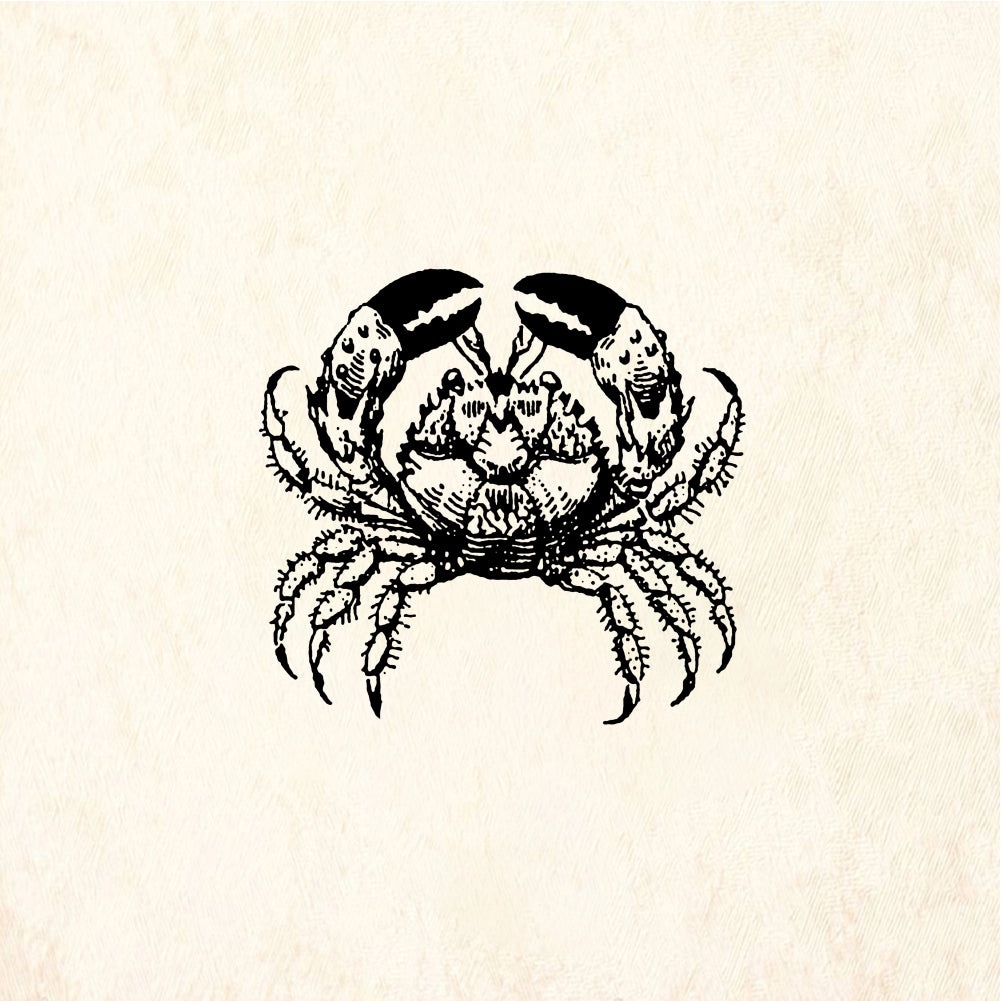 StampaFe Crab - Rubber Stamp 1.25 x 1