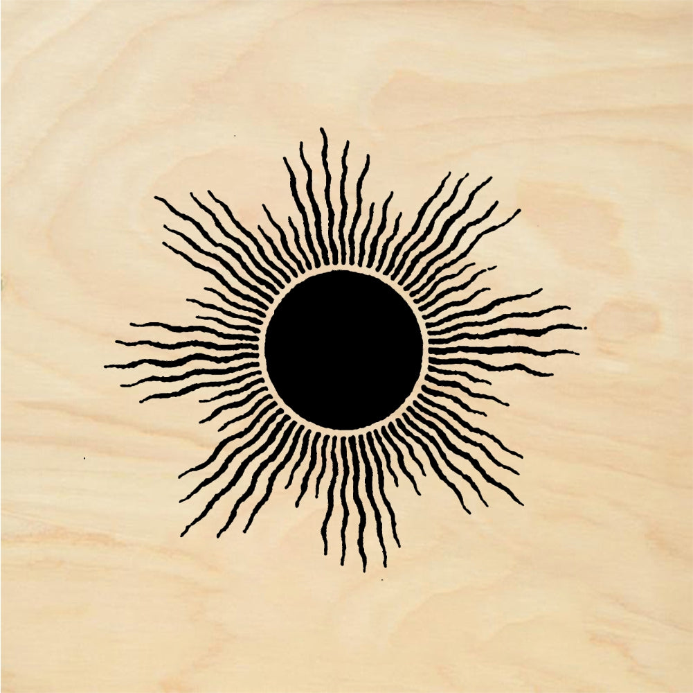StampaFe Solid sun - Rubber Stamp 1 x 1.25