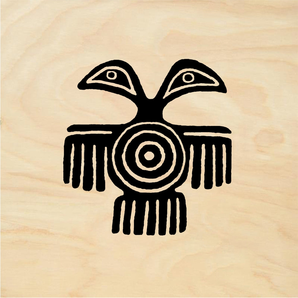 StampaFe Two-headed bird Two Headed Bird - Rubber Stamp 1.25 x 1.5