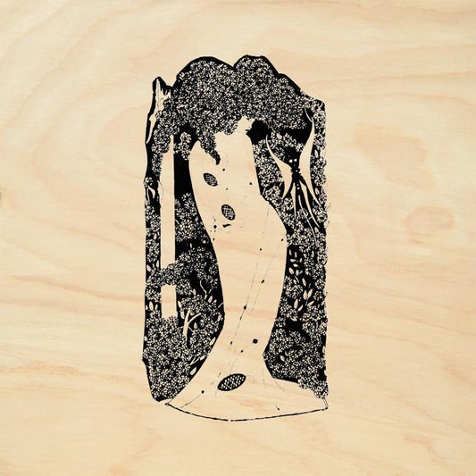 StampaFe Twilight Mixed Media Rubber Art Stamp
