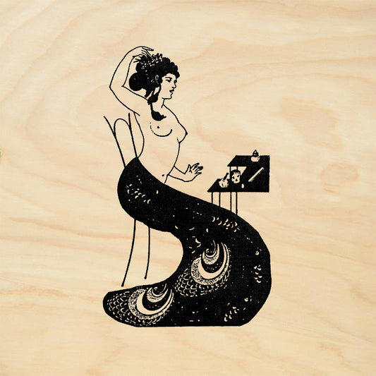 StampaFe Courtesan Retro Rubber Art Stamp