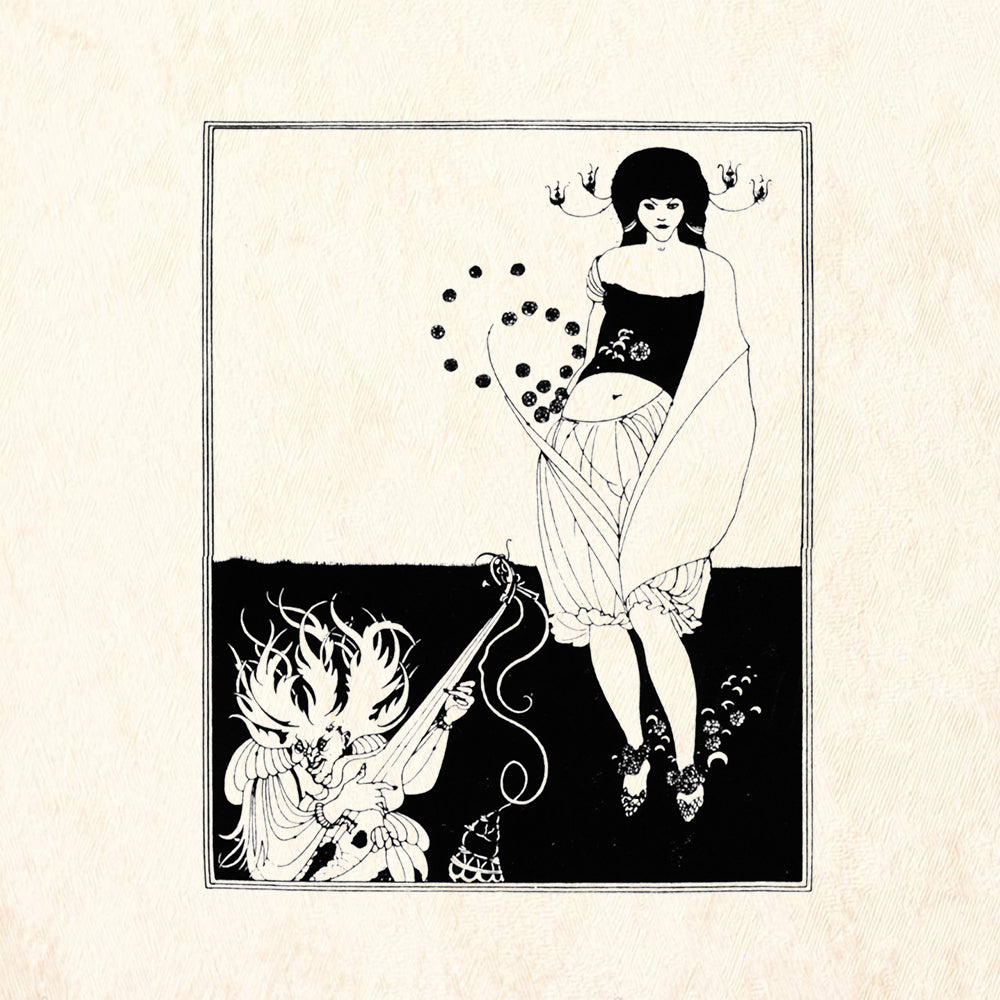StampaFe Dance of the Orient Retro Rubber Art Stamp