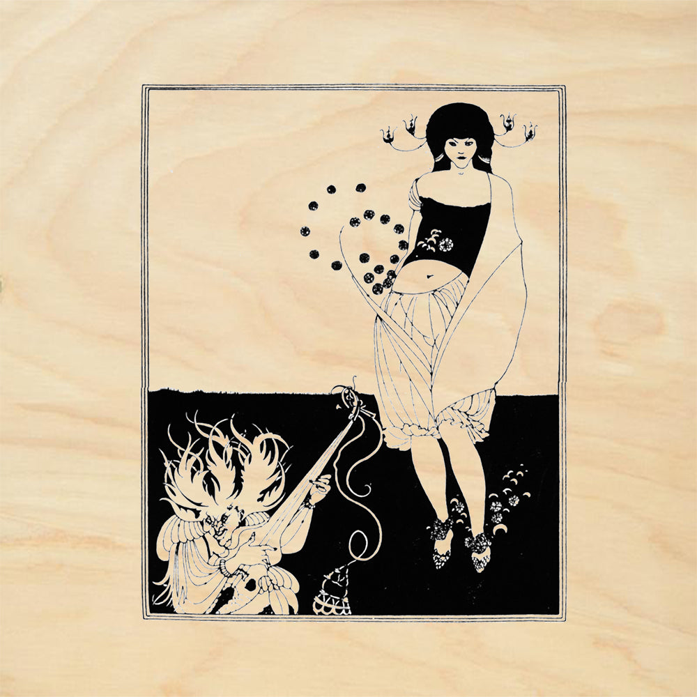 StampaFe Dance of the Orient Retro Rubber Art Stamp