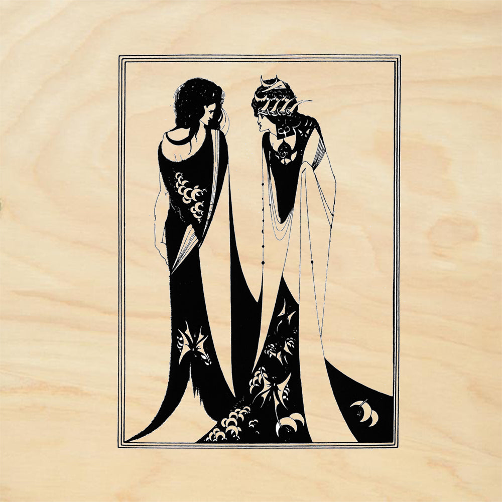 StampaFe John and Salome Vintage Rubber Art Stamp