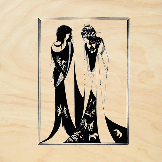 StampaFe John and Salome Vintage Rubber Art Stamp