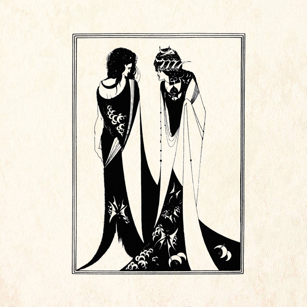 StampaFe John and Salome Vintage Rubber Art Stamp
