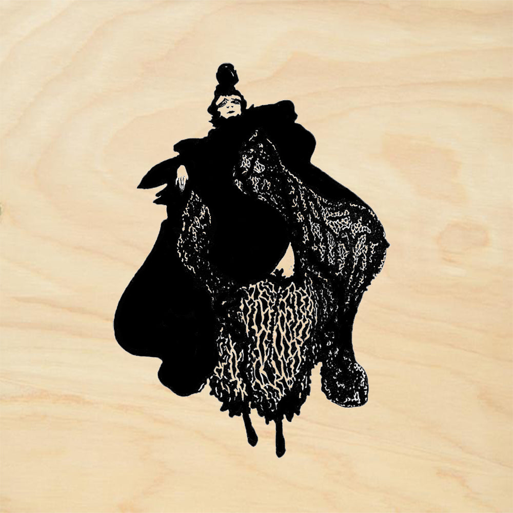 StampaFe Madame Gerard Retro Rubber Art Stamp