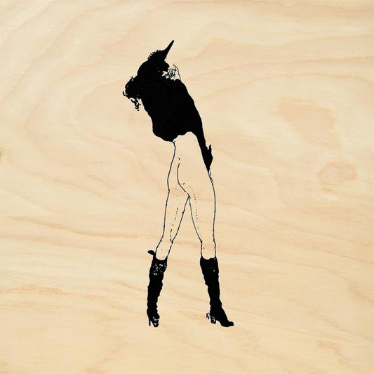 StampaFe Jockey Vintage Rubber Art Stamp
