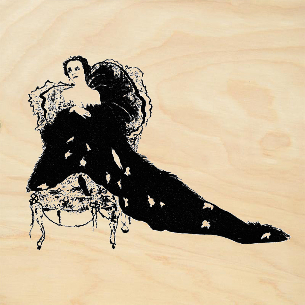 StampaFe Eleonara Retro Rubber Art Stamp