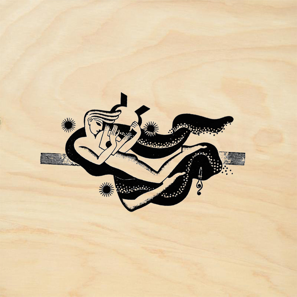 StampaFe Orpheus Vintage Rubber Art Stamp