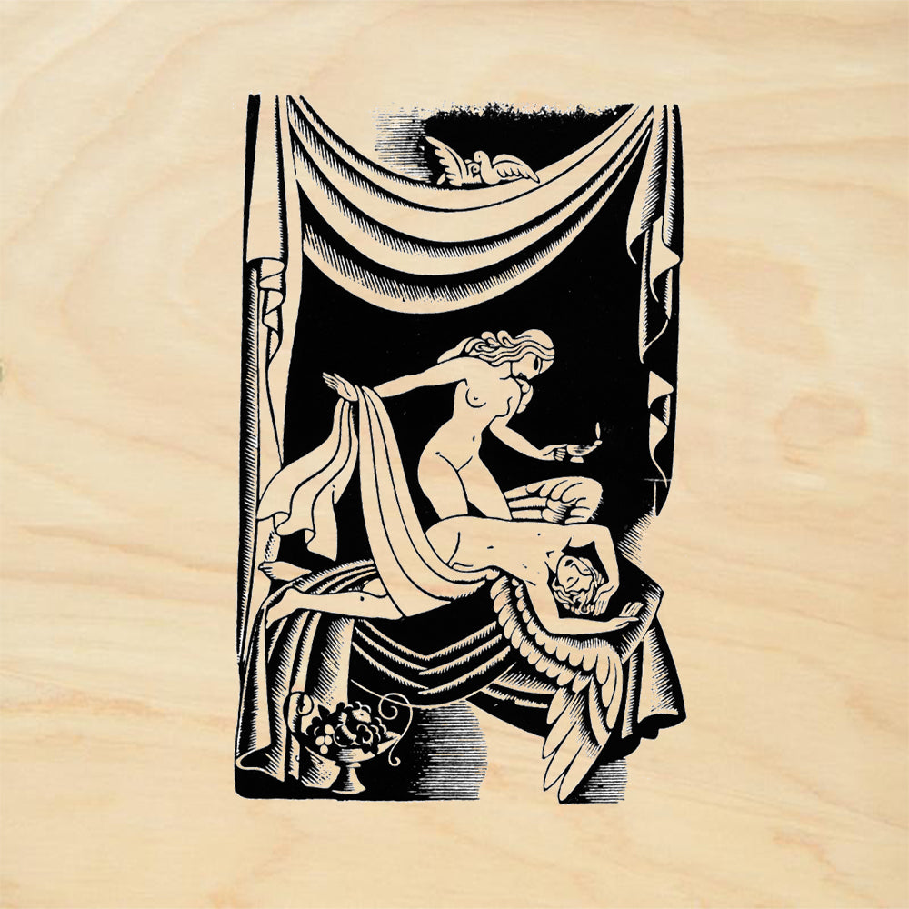 StampaFe Cupid & Psyche Vintage Rubber Art Stamp