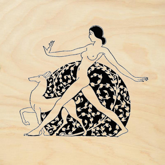 StampaFe Lilith Left Goddess Rubber Art Stamp