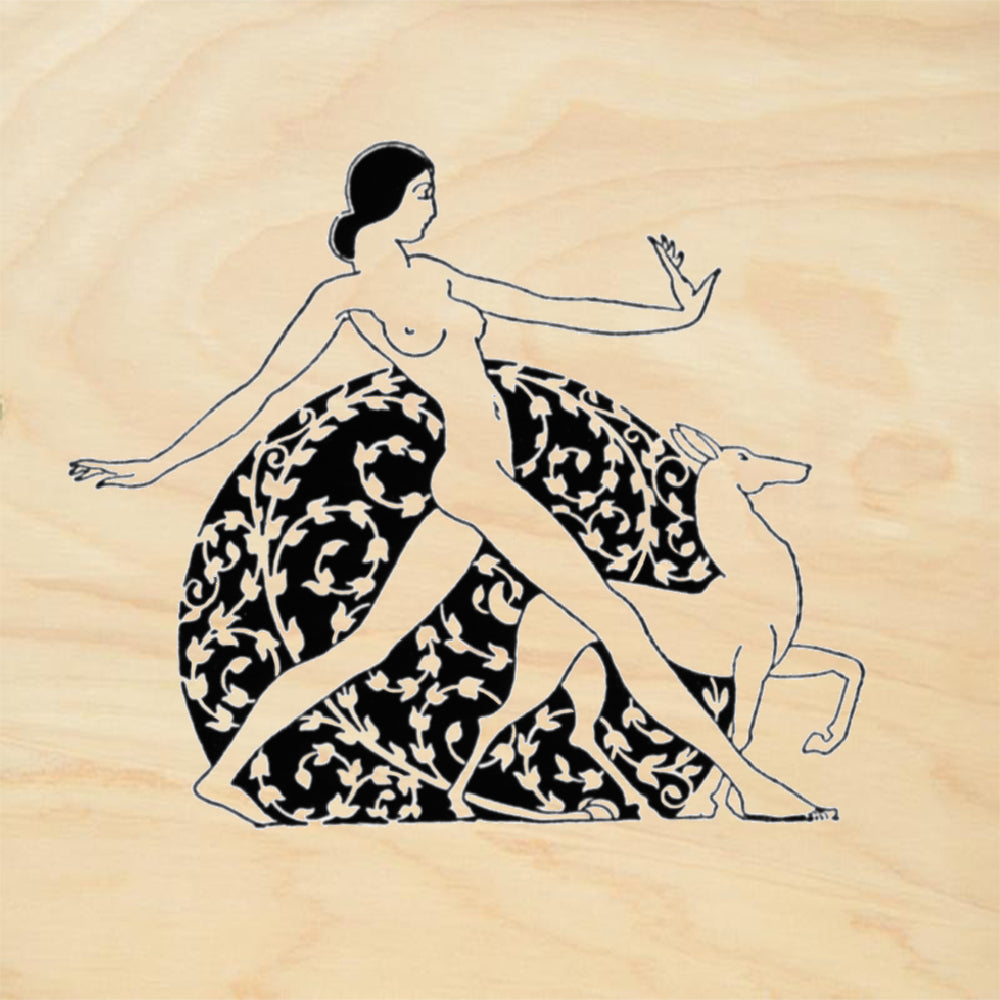 StampaFe Lilith Right Goddess Rubber Art Stamp