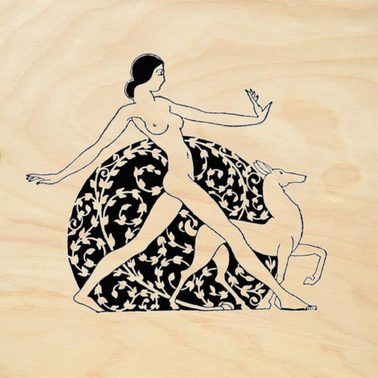 StampaFe Lilith Right Goddess Rubber Art Stamp