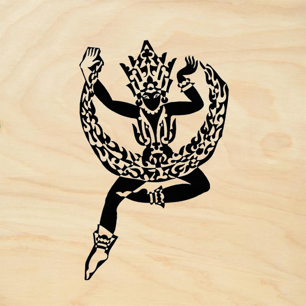 StampaFe Shiva Tribal Rubber Art Stamp