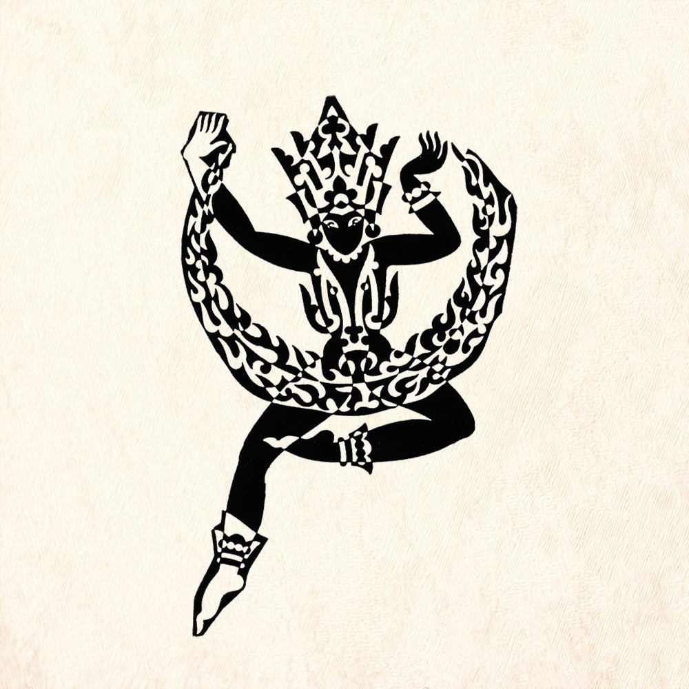 StampaFe Shiva Tribal Rubber Art Stamp