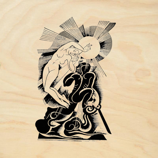 StampaFe Japanese Sun Goddess Goddess Rubber Art Stamp