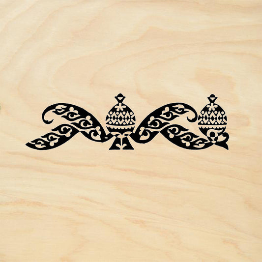 StampaFe Ganges Botanical Rubber Art Stamp