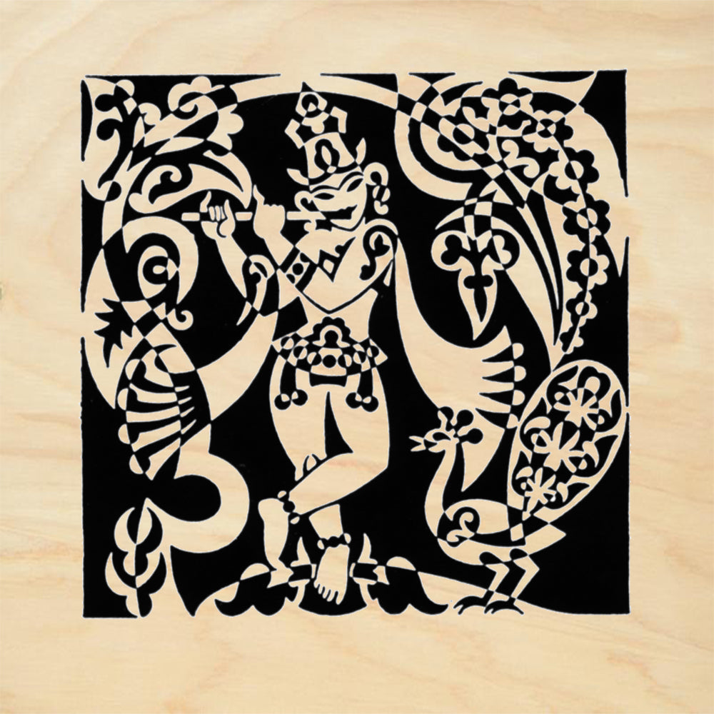 StampaFe Krishna Tribal Rubber Art Stamp