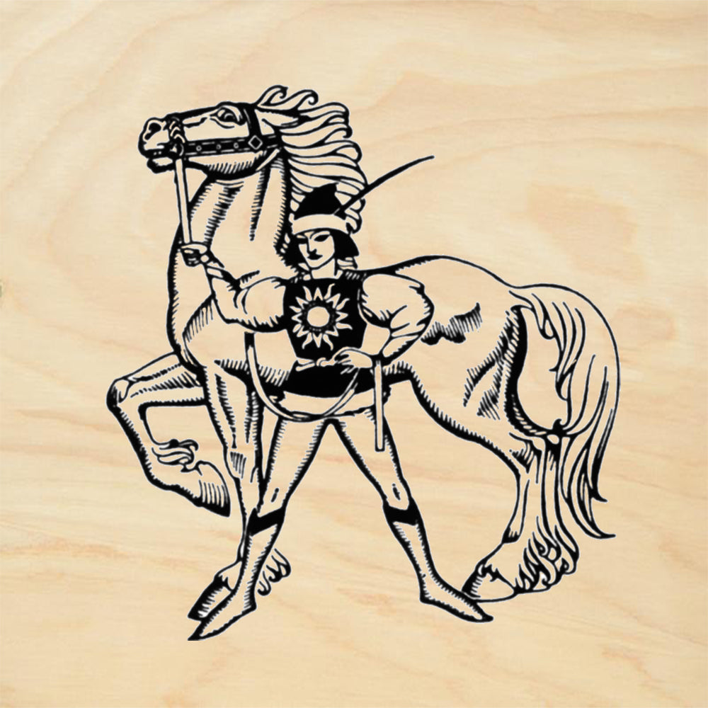 StampaFe Young Arthur Vintage Rubber Art Stamp
