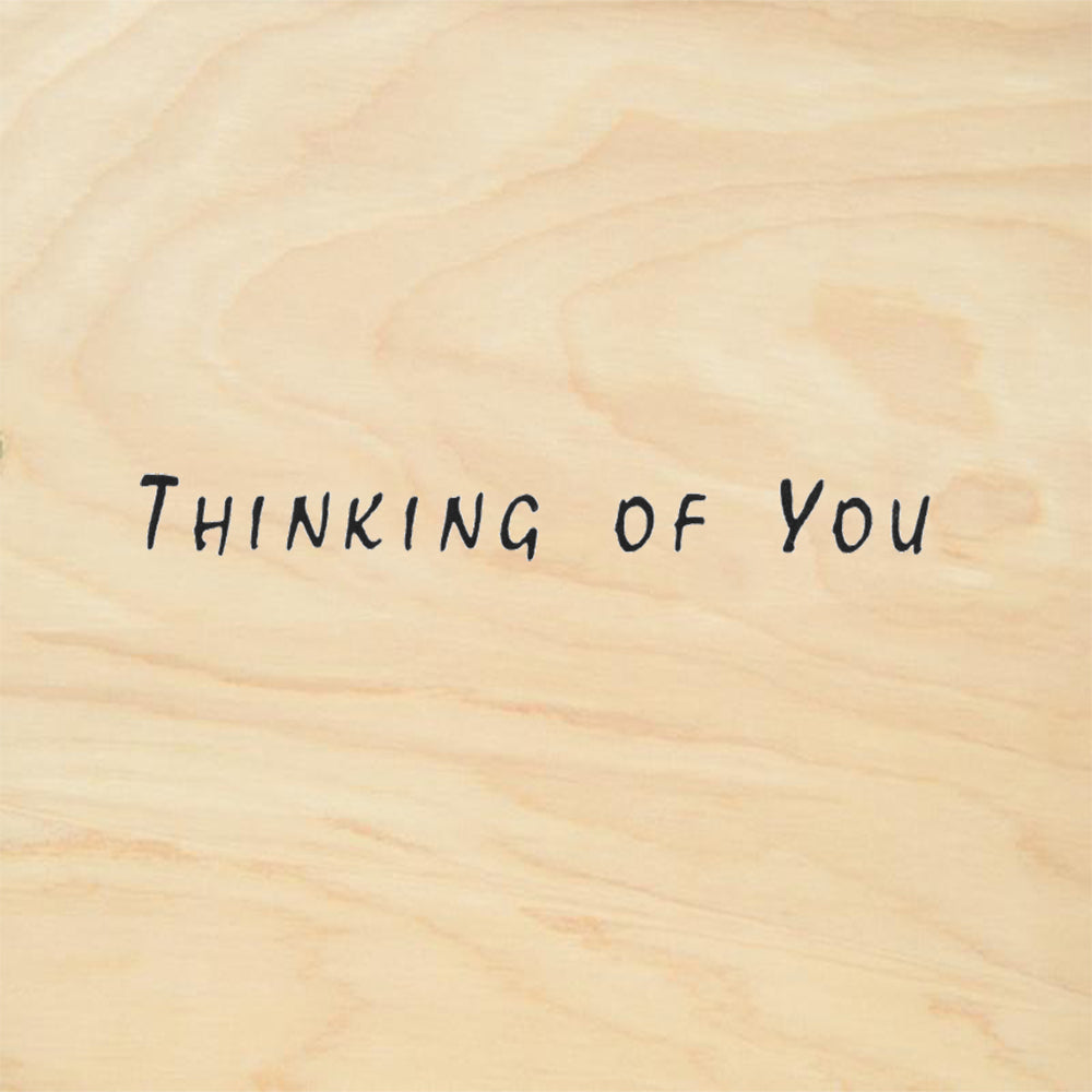 StampaFe Thinking of You Card Making Rubber Art Stamp