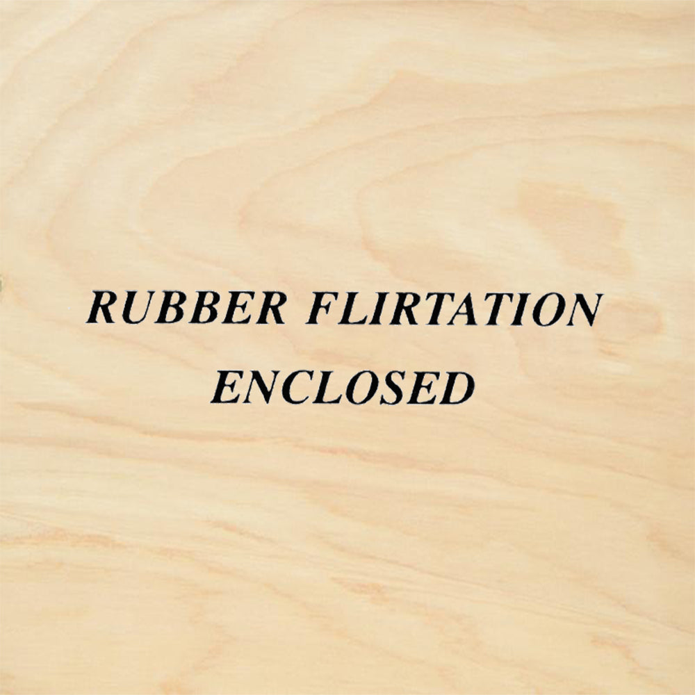 StampaFe Rubber Flirtation Enclosed Card Making Rubber Art Stamp