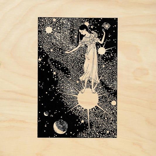 StampaFe Miss Universe Goddess Rubber Art Stamp