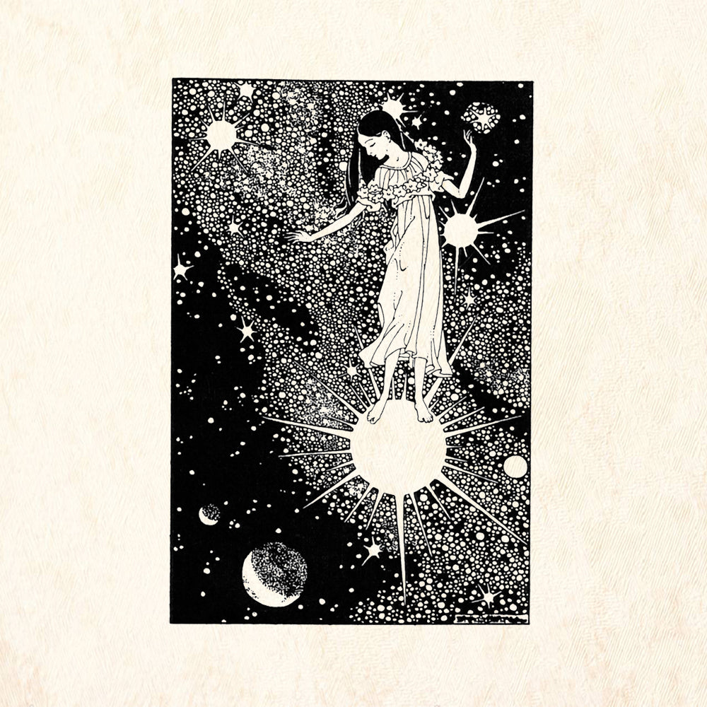StampaFe Miss Universe Goddess Rubber Art Stamp