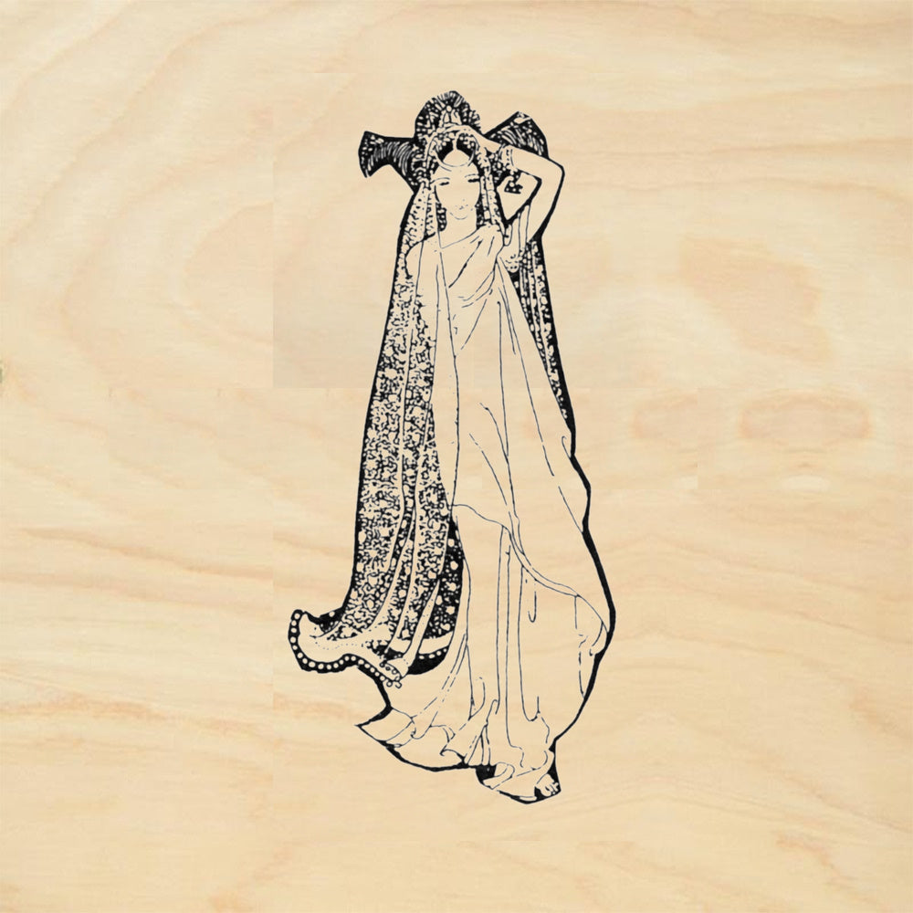 StampaFe Juno Goddess Rubber Art Stamp