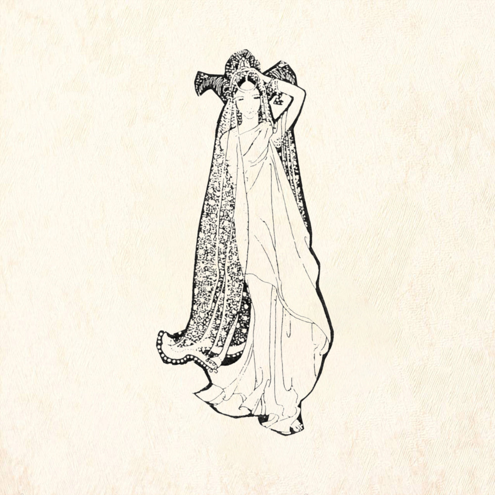 StampaFe Juno Goddess Rubber Art Stamp