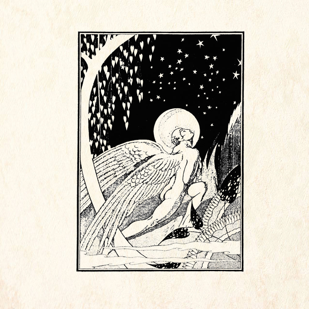 StampaFe Transcendence/ La Luna Goddess Rubber Art Stamp