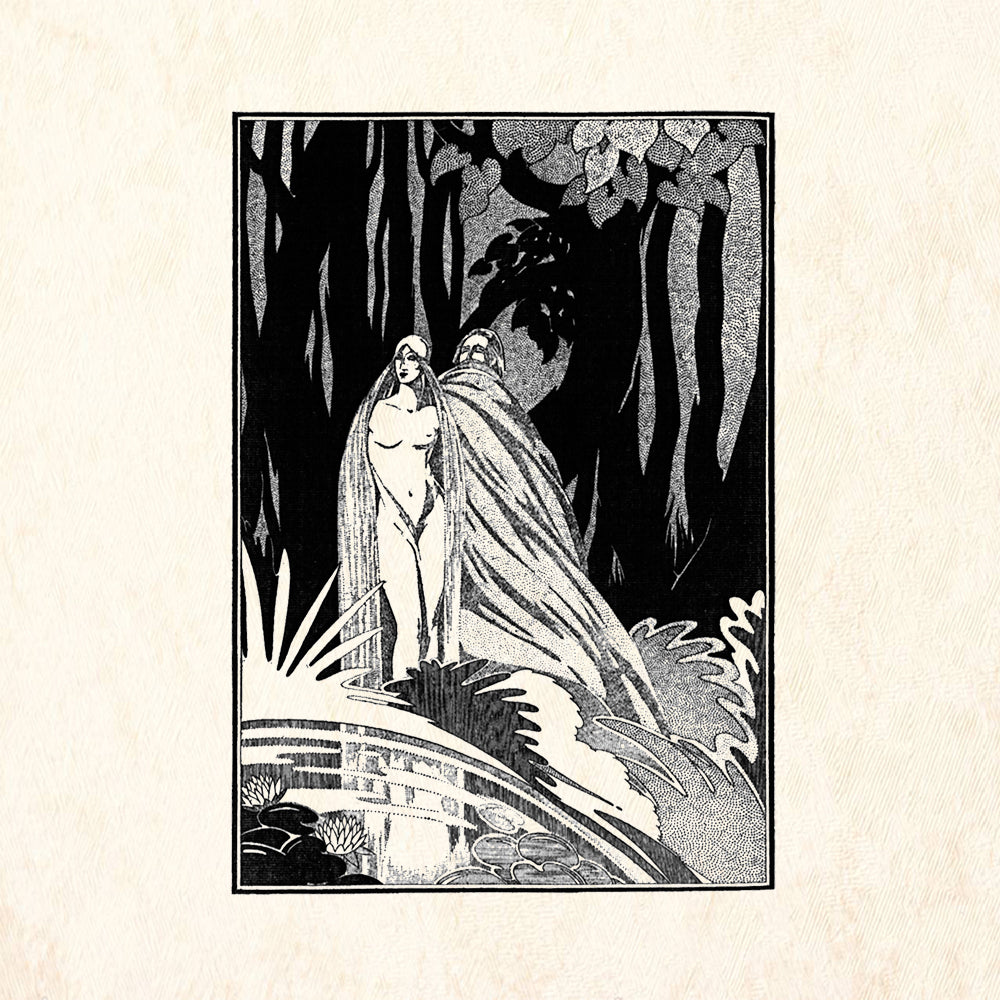 StampaFe Forest Rendezvous Botanical Rubber Art Stamp