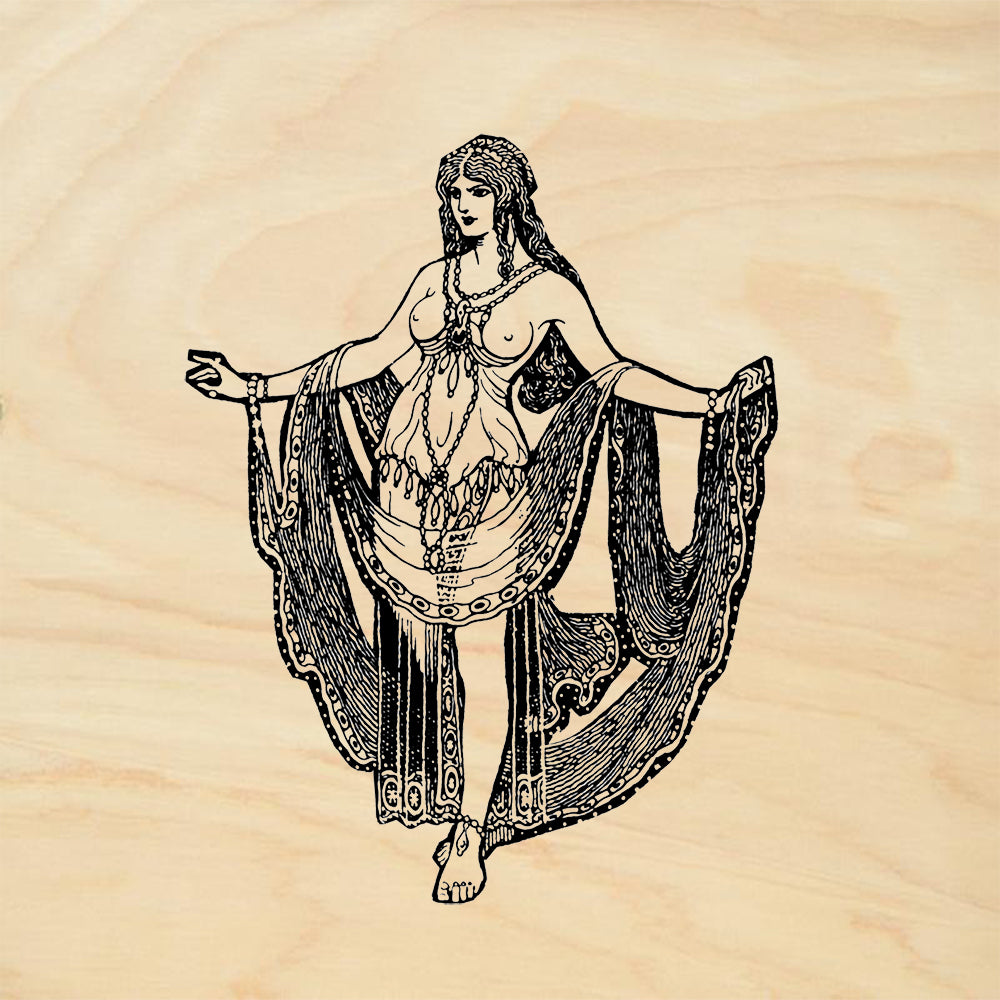 StampaFe Circe Goddess Rubber Art Stamp