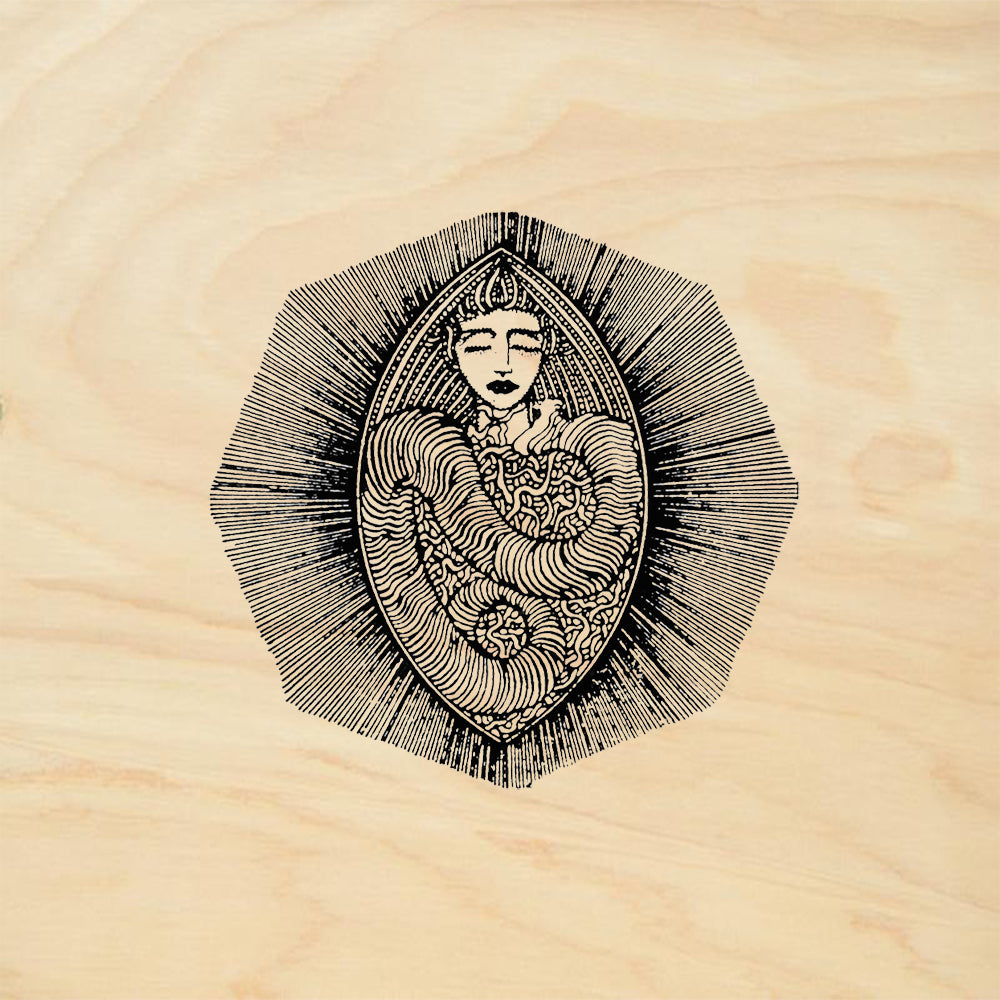 StampaFe Phaedra Floral Rubber Art Stamp