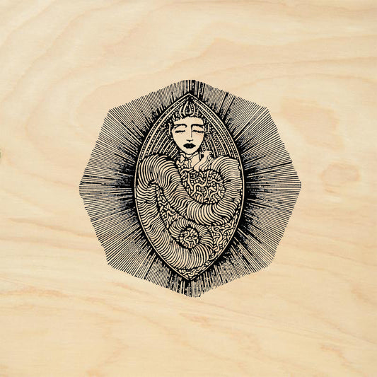 StampaFe Phaedra Floral Rubber Art Stamp