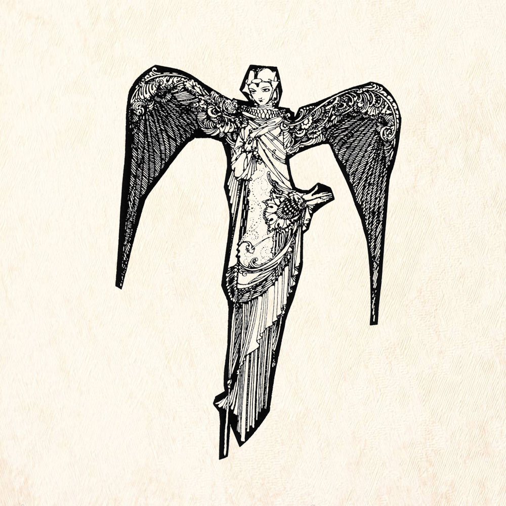 StampaFe Guardian Vintage Rubber Art Stamp
