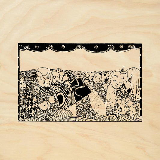 StampaFe Soiree Vintage Rubber Art Stamp