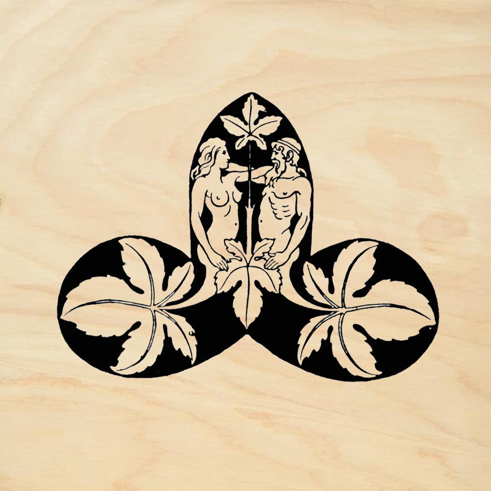 StampaFe Fig Leaf Botanical Rubber Art Stamp