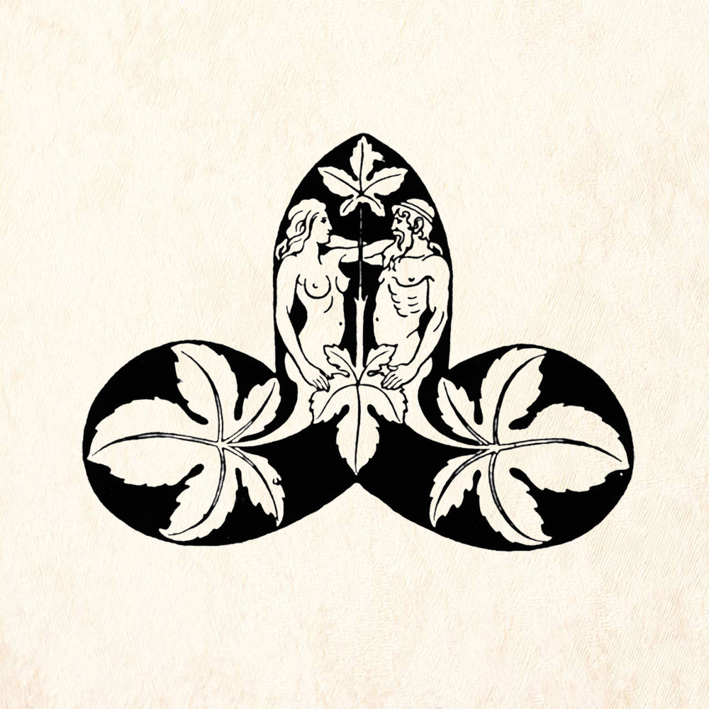 StampaFe Fig Leaf Botanical Rubber Art Stamp
