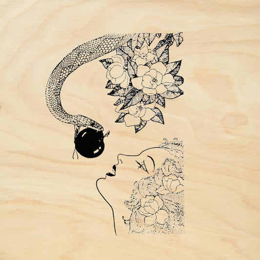 StampaFe Temptation Floral Rubber Art Stamp