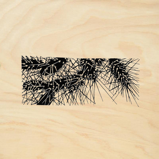 StampaFe Cholla Botanical Rubber Art Stamp