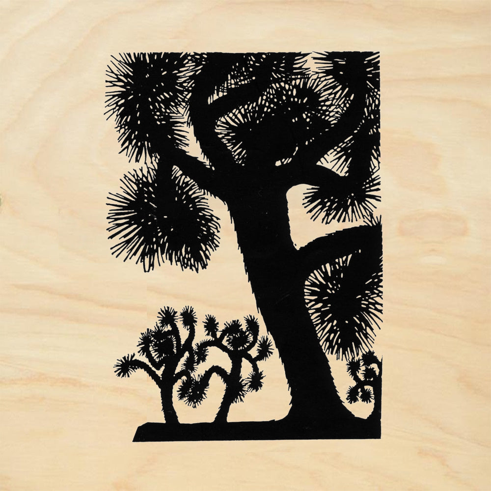 StampaFe Joshua Trees Botanical Rubber Art Stamp