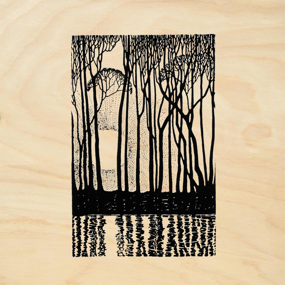 StampaFe Bayou Botanical Rubber Art Stamp