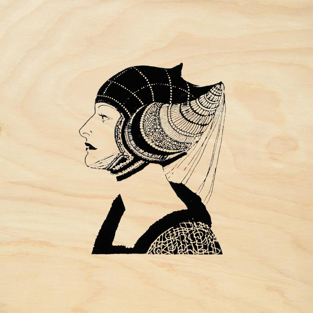 StampaFe Duchess Vintage Rubber Art Stamp