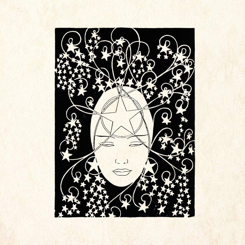 StampaFe Destiny Mixed Media Rubber Art Stamp